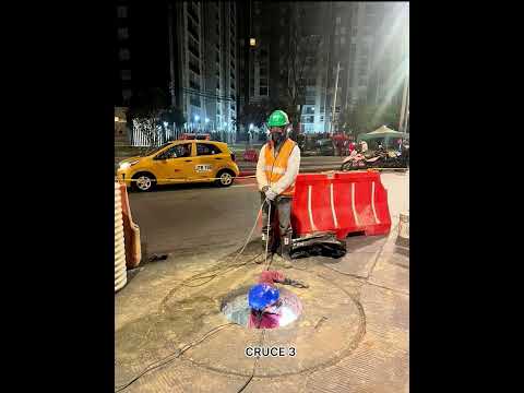 CRUCES DE VIAS SISTEMA MANUAL DE 24” PVC BOGOTÁ. COLOMBIA +573213678183